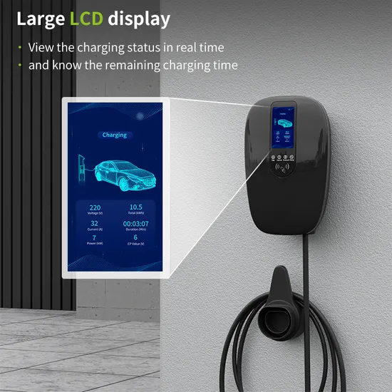 Estación de carga del cargador del coche del vehículo eléctrico del nivel 2 del tipo 1 de Smart EV Wallbox del uso en el hogar