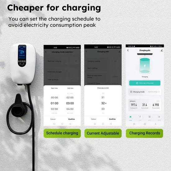 Varias especificaciones Cargador ODM EV de bajo precio