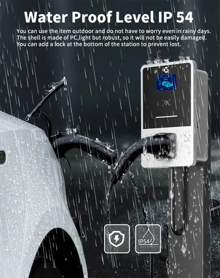 Tipo 2 control elegante casero montado en la pared de WiFi APP del cargador 22kw del coche de la CA EV del cargador EV