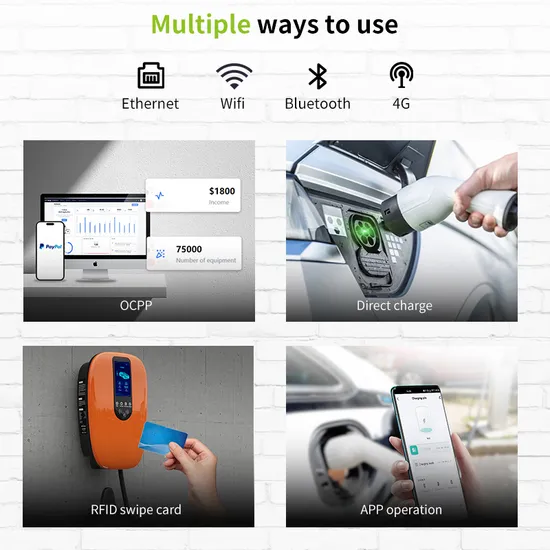 Cargador EV de 11kw y 16A, el cargador de vehículo eléctrico Wallbox más popular
