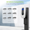 Cargador EV compacto y portátil de 7kw, 11kw, 22kw, 16A con Cable de 4,5 m, cargador Wallbox EV para carga de vehículos eléctricos