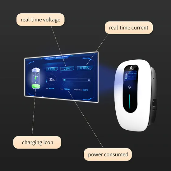 Punto de carga público y doméstico para vehículos eléctricos Cargador de coche eléctrico de 11kw