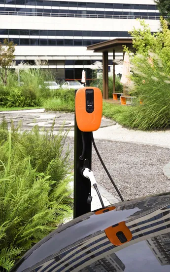 Estación de carga EV de CA EV con control de aplicación 32A con WiFi para automóvil EV