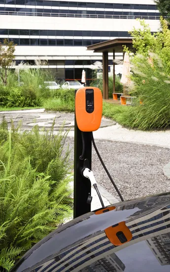 Estación de carga EV de CA EV con control de aplicación 32A con WiFi para automóvil EV