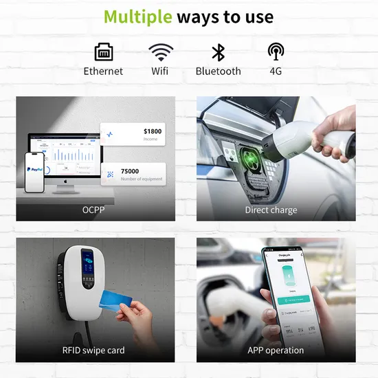 tipo 1 control de Tuya APP de la estación de carga EV de la pila EV del cargador de la CA EV de 32A 7.5kw Level2
