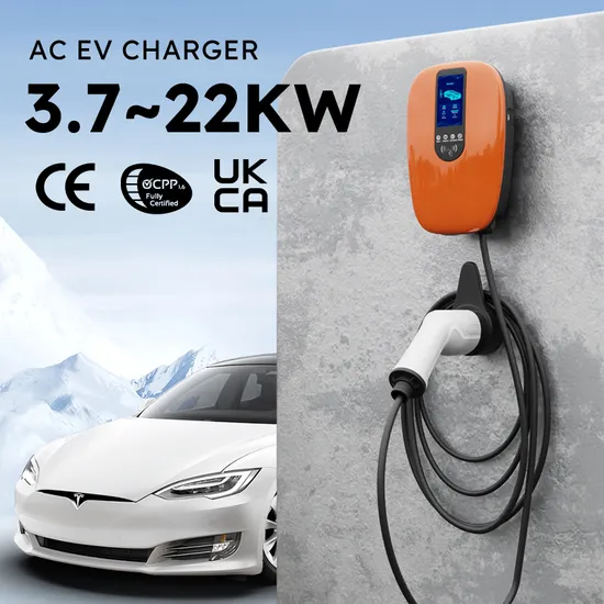 Cargador de CA EV de 11kw y 16A con Ocpp APP Control Wallbox Smart Home Appliances