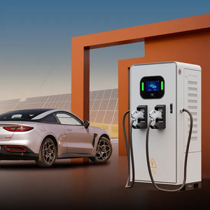 cargador de coche de la estación de carga EV del vehículo eléctrico de 60kw CCS2 tipo 2 DC