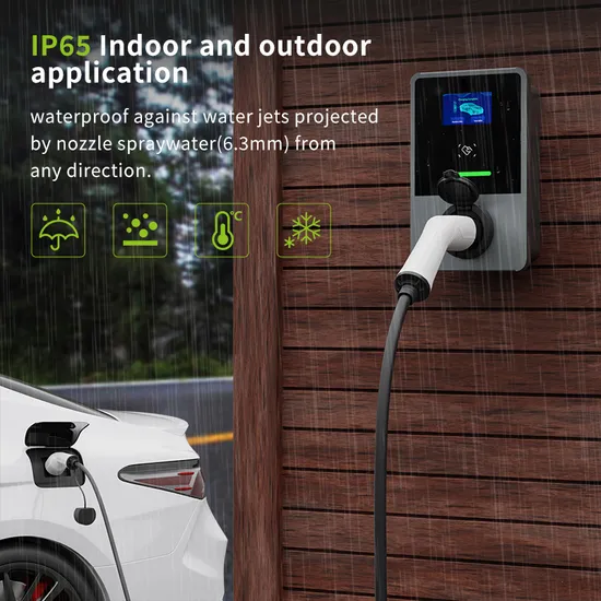 Estación de carga AC EV pila uso comercial función Ocpp 11kw 16A cargador para coche eléctrico