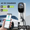 Estación de carga al por mayor para vehículos eléctricos tipo 2 con tarjeta WiFi/APP/RFID