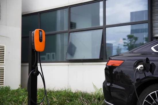 Cargador elegante del soporte 7kw 11kw 22kw EV de la pared de la estación de carga de APP EV