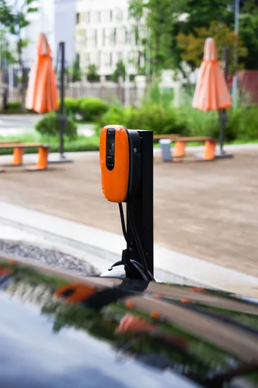 Estación de carga EV de CA EV con control de aplicación 32A con WiFi para automóvil EV