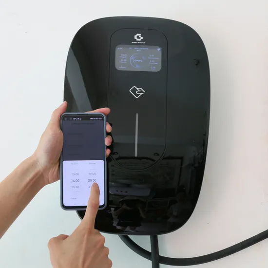 CE RoHS APP Control Tipo 2 Enchufe de carga 11kw Cargador EV Wallbox con pantalla LCD