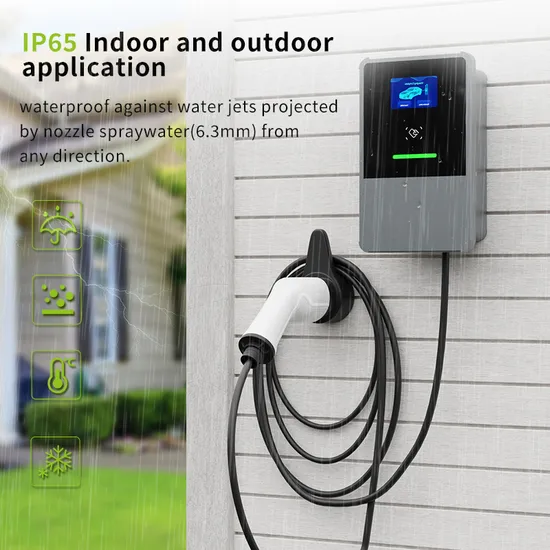 Tipo 2 del cargador de la CA Wallbox EV uso comercial casero 16A 32A de APP WiFi Ocpp al por mayor