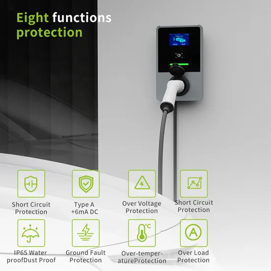 Estación de carga AC EV pila uso comercial función Ocpp 11kw 16A cargador para coche eléctrico