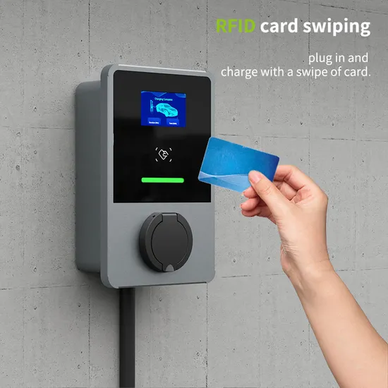 Cargador eléctrico inteligente EV Wallbox Home con WiFi/Bluetooth/tarjeta RFID/APP