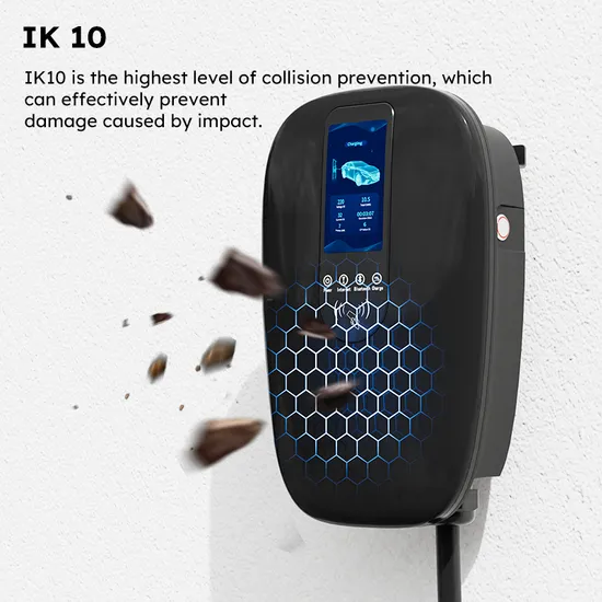 Cargador de pared para coche de casa inteligente tipo 2 con cargador EV de 11kw montado en la pared