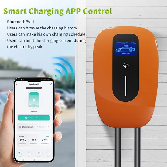 Cargador inteligente EV con aplicación de equilibrio de carga dinámica para estación de carga doméstica