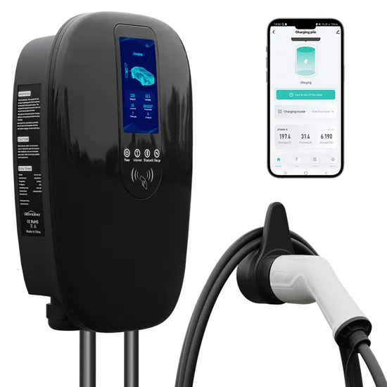 Estación de carga rápida de la CA 22kw 3pH del cargador EV del enchufe tipo 2 con RFID/WiFi/Bluetooth/APP