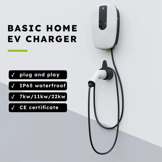 Cargador EV estándar a buen precio con control WiFi para reproducir y enchufar