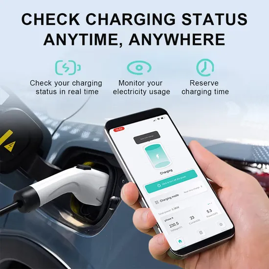 Estaciones de carga montadas en la pared CA 220V monofásico 7kw cargador de coche doméstico para coches carga EV para carga pública 32A tipo 2