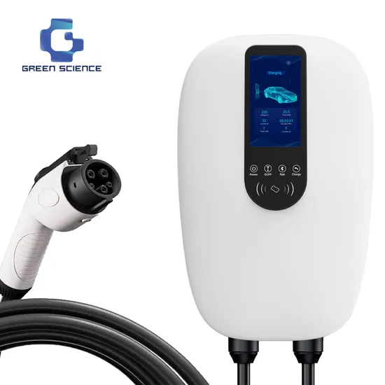 Estación de carga AC Wallbox EV con Ocpp Ethernet, 4G, WiFi, RS485
