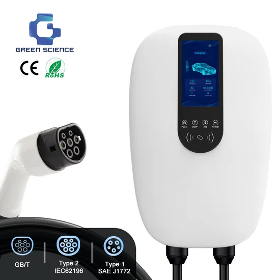 Fabricante chino OEM RFID 22kw EV estación de carga para uso doméstico