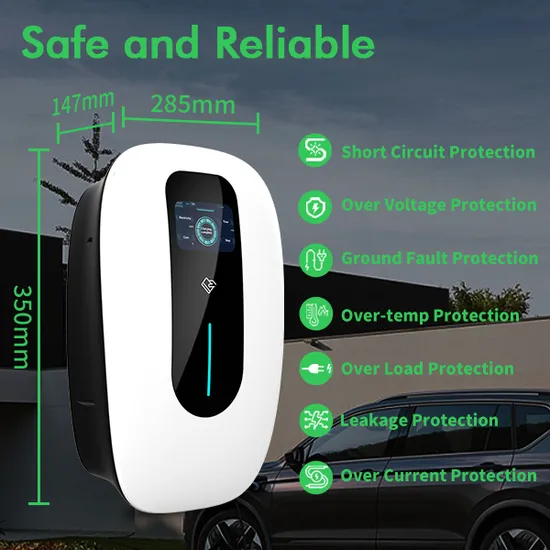 Estación de carga para vehículos eléctricos de nivel 2 con cargador EV