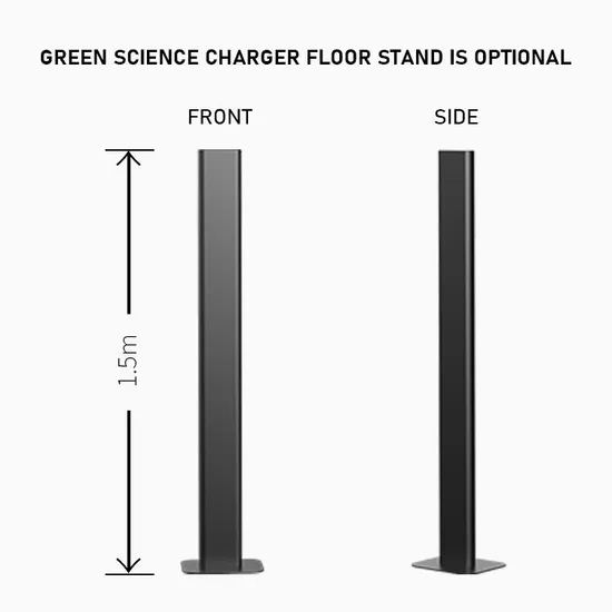 Cargador de coche de carga rápida estable y estable de Green Science con equilibrio de carga con CE tipo 2 22kw