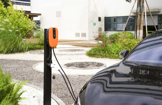 Estación de carga trifásica de 16A EV, cargador de batería EV tipo 2