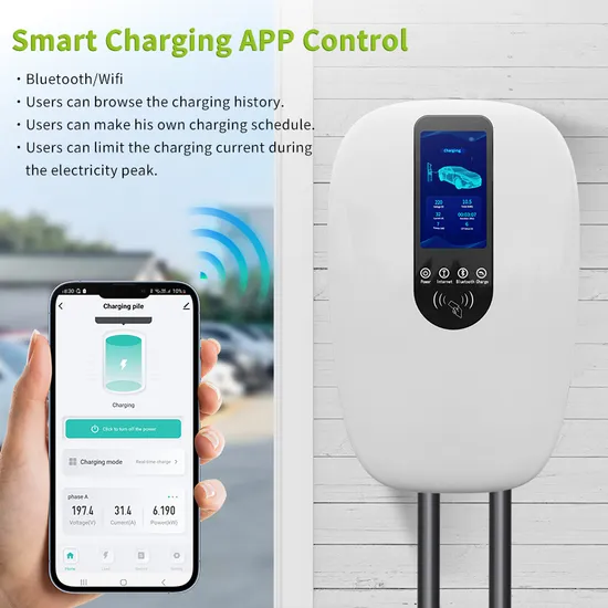 Estación de carga del cargador EV de entrega rápida Wallbox 7kw 11kw 22kw Type2 Ocpp1.6