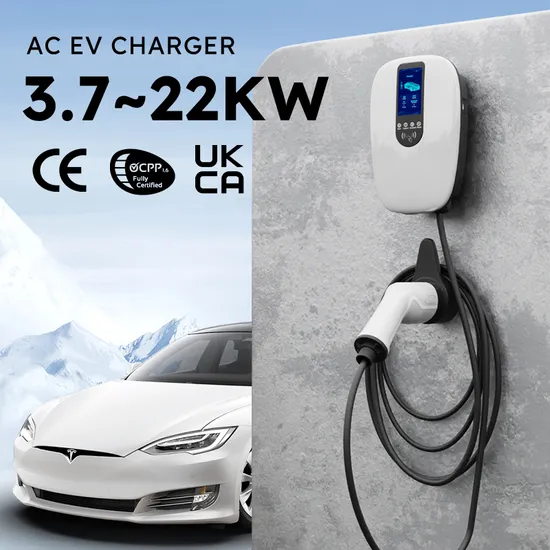 Estación de carga rápida EV tipo 2, 380V, 11kw, con tarjeta WiFi/Bluetooth/APP/RFID
