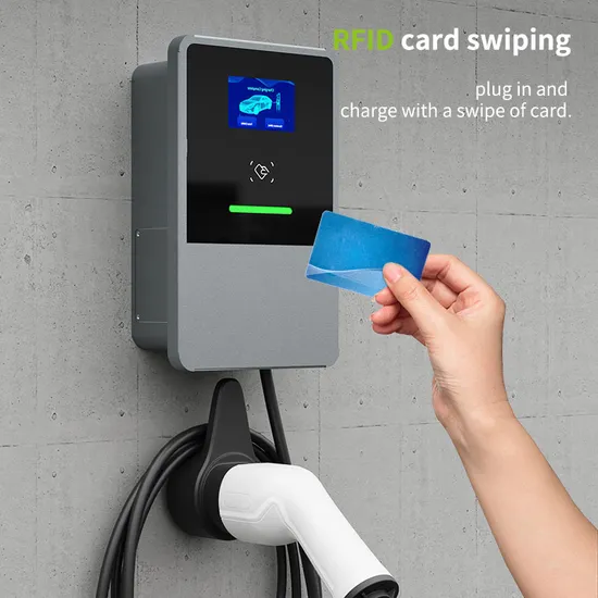 Estación de carga de CA EV para uso doméstico/comercial con tarjeta WiFi/APP/RFID