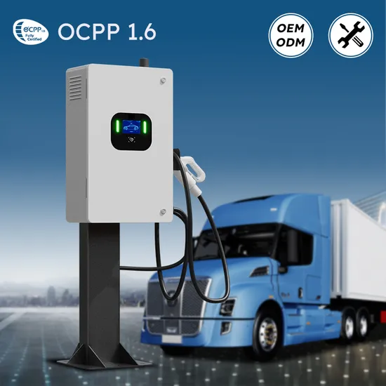 EV DC 40kw Fabricante de cargador rápido comercial Estación de carga EV Ocpp con una sola pistola