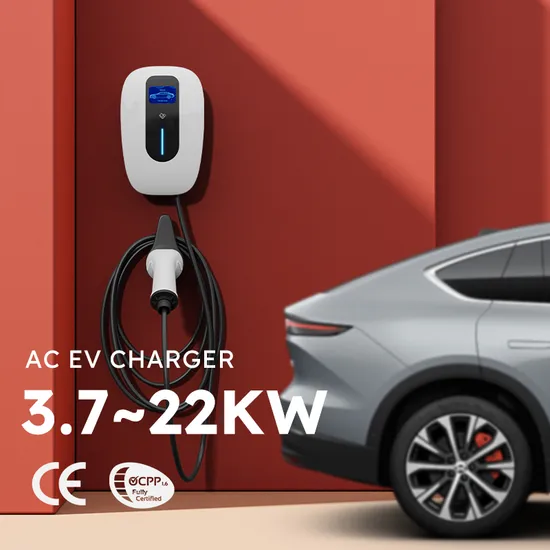 Estación de carga EV inteligente tipo 2/Gbt de 11kw con tarjeta WiFi/APP/RFID