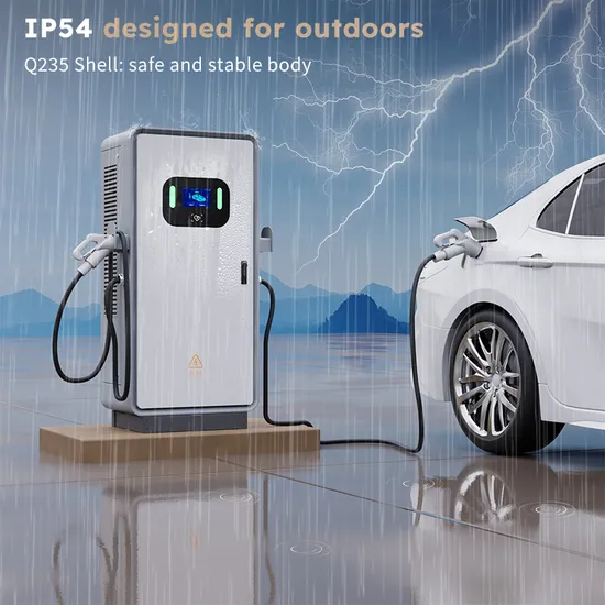Cargador rápido de CC de suelo para vehículos eléctricos de 120 kw para vehículos eléctricos