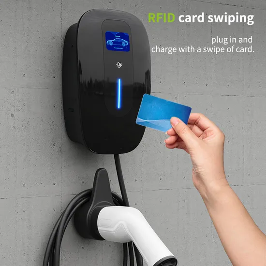 Cargador inteligente AC EV con estación de carga solar rápida