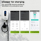 Wallbox comercial con cargador EV para automóviles Ocpp