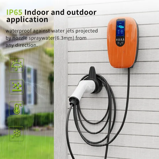 Nivel 2 32A Wallbox 7kw EV Cargador para carga de automóvil en el hogar