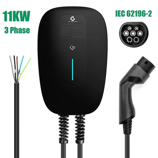 Cargador de pared trifásico EV popular estación de carga para vehículos eléctricos