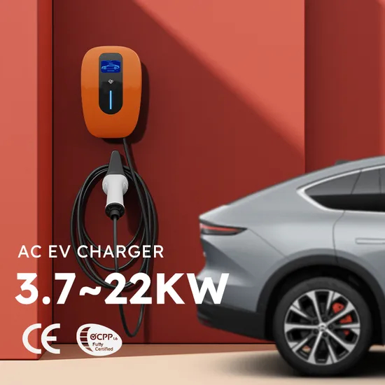 Caja de pared de carga de CA para vehículos eléctricos de 7 Kw para vehículos EV