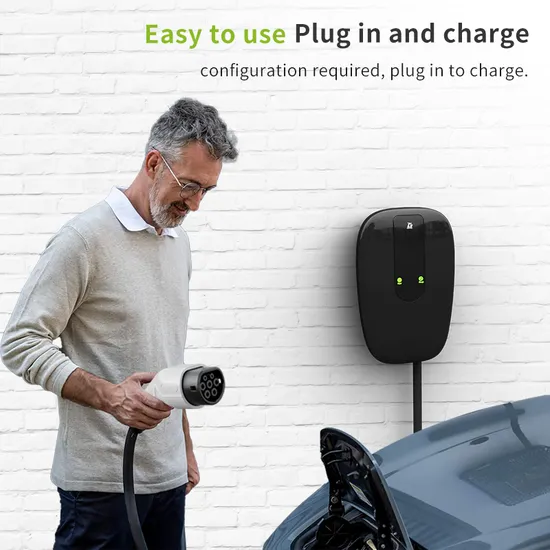Cargador EV estándar a buen precio con control WiFi para reproducir y enchufar