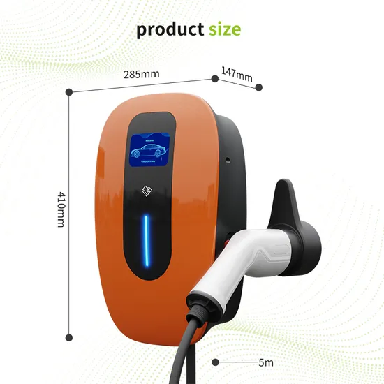 Cargador EV 11kw tipo 2 IEC62196-2 con Cable de 5m 16A trifásico Evse Wallbox 380V para estación de Carga de coche de vehículo eléctrico