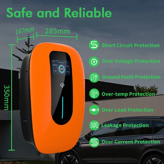 Estación de carga dinámica EV del coche eléctrico del tipo 2 del cargador del equilibrio de carga
